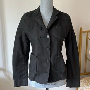 Banana Republic black denim jacket